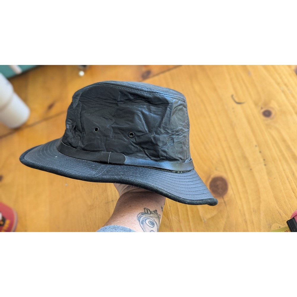 Leather Bush Outdoor Hat Versatile‎ Safari Sun Rain Unisex Travel